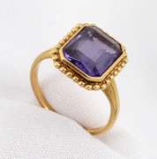 Sweet Color Change Sapphire Ring