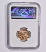 MS69 1999-W $10 American Gold Eagle 1/4 ONGC ERROR Proof Unfinished