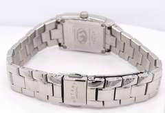 Rotary Quartz Silver Dial Analogue Display Watch