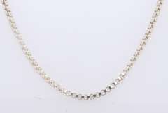 925 Sterling Silver Box Chain Necklace