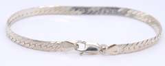 Italian Sterling Silver Fancy Bracelet