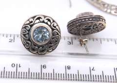 Group Lot of Vintage Sterling Silver Earrings