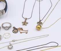 Group Lot of Vintage Sterling Silver Jewelry and Watch