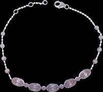 Darling 18kt White Gold Diamond Bracelet