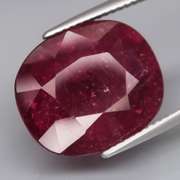 Top color 12.55ct rich violet Tourmaline