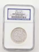 S.S. Republic Shipwreck Effect 1861-O Seated Liberty Half Dollar - NGC