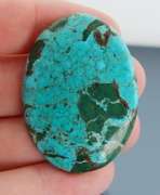Huge! 58.5ct well marbled robbins egg blue Turquoise