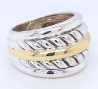 David Yurman Two Tone Ring