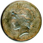 1923 Peace Silver Dollar