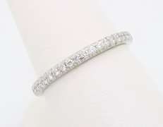 Tiffany & Co. Soleste Full Diamond Eternity Band in Platinum