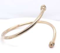Vintage Sterling Silver Cuff Bangle