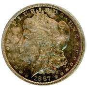 1887 Morgan Silver Dollar
