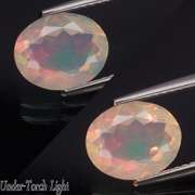 Glittering 1.51ct fully faceted Jelly Opal