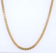 Majestic 18kt Curb Link Chain Necklace