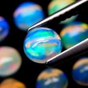 Beautiful 3.95ct unheated Ethiopian jelly opal set