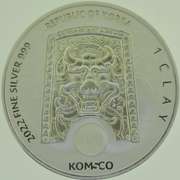 2022 Chiwoo Cheonwang South Korea 1 oz .999 Fine Silver Coin