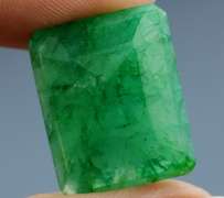 Rich forest green 28.81ct Zambian Emerald