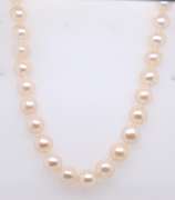 Fresh Water Pearl Necklace with Gold Clasp