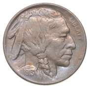 1913-S Indian Head Buffalo Nickel - Type 1