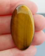 Mezmerizing 43.83ct Tigers Eye cabochon