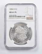 MS61 PL 1884-O Morgan Silver Dollar NGC