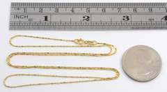 Useful 18K Keychain Link Pendant Necklace