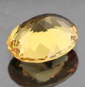 Real untreated Golden Beryl weighing 2.40 carats
