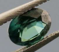 Rich .47ct blue green Sapphire