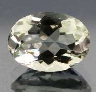 Beautiful 5.73ct platinum green Amethyst