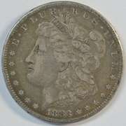 Scarce sharp 1883-S Morgan Silver Dollar. Better 'S' Mint