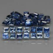 Exquisite 3.82ct 45 piece Sapphire set