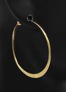 Beautiful Yellow Gold Hoop Earrings