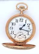 Elgin Gold Plated Automatic Pocket Watch