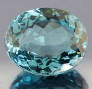 34.99ct top blue green hue created Amethyst