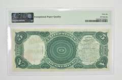 $5 1880 U.S. Legal Tender Large Note - PMG - 66 EPQ GEM UNC Fr# 79