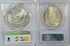 Very Choice BU 1880-S & 1881-S Morgan Silver Dollars. PCGS MS63