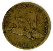 1858 Flying Eagle Cent