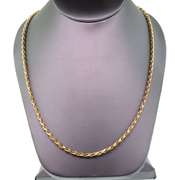 14k Gold Weaved Chain