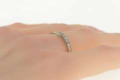 Platinum 0.90 Ctw Diamond Eternity Anniversary Band Ring