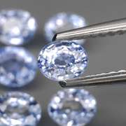 Exquisite 2.25ct 6 piece Ceylon Sapphire set