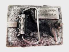 1984 Tennessee Walker Horse Belt Buckle