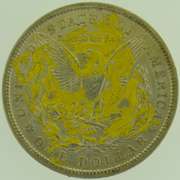 1921 Morgan Silver Dollar $1 US Coin