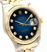 Rolex Datejust Two-Tone 278273, 36mm, Aftermarket Blue Dial