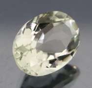 Beautiful 5.73ct platinum green Amethyst