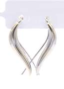 Beautiful White Gold Earrings Climbers