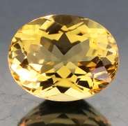 Stunning untreated Golden Beryl weighing 1.90 carats