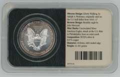 Superb Gem BU Rare key date 1996 $1 Silver Eagle coin