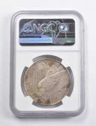 AU55 1921 Peace Silver Dollar High Relief NGC