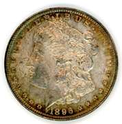 Uncirculated 1896 Morgan Silver Dollar