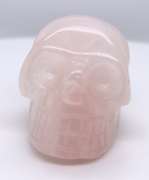 Handcrafted Rose Quarzt Skull